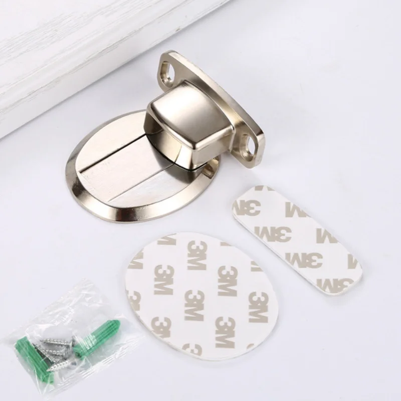 Batente de porta magnético Slim de aço inoxidável [ 1 ,3 ou 5 peças] - Image 3