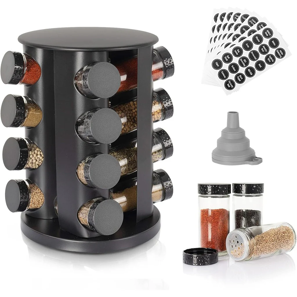 Porta Temperos Giratorio 360 Graus | Slim Spices