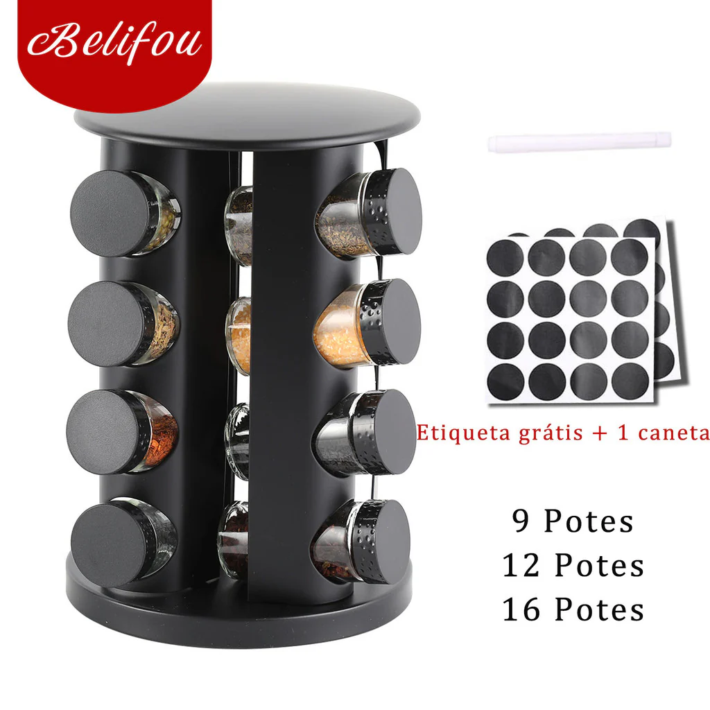 Porta Temperos Giratorio 360 Graus | Slim Spices - Image 2