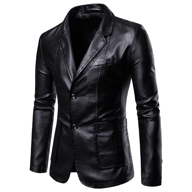 Blazer Couro Masculino - Image 2