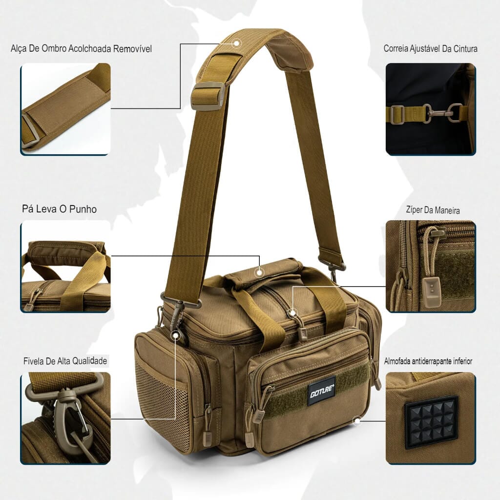 Bolsa de Pesca Goture Resistente Água - Image 6