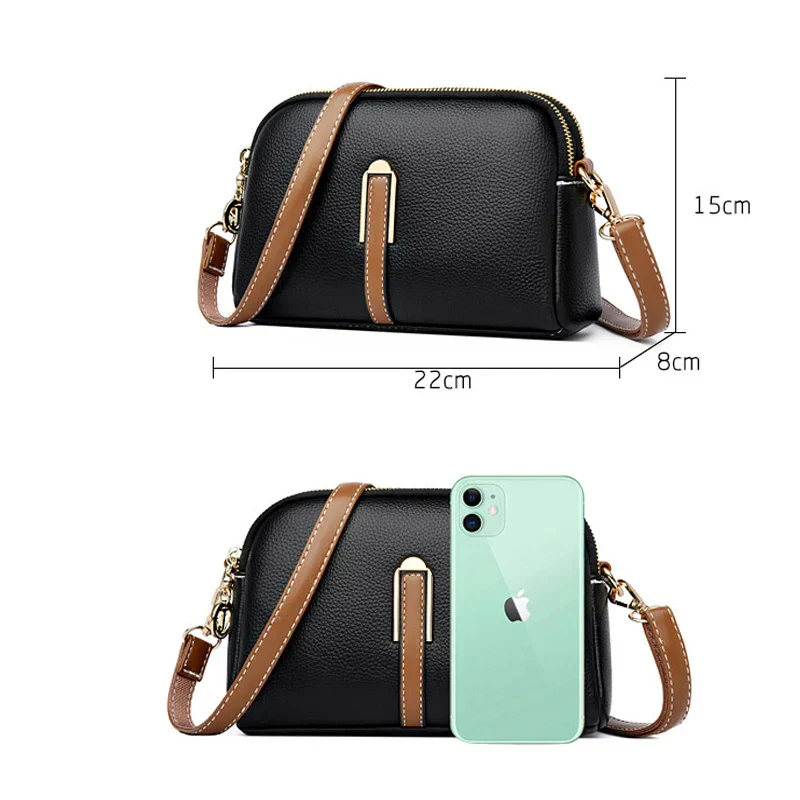 Bolsa Feminina Transversal em Couro Nobre - LovyLife - Image 2
