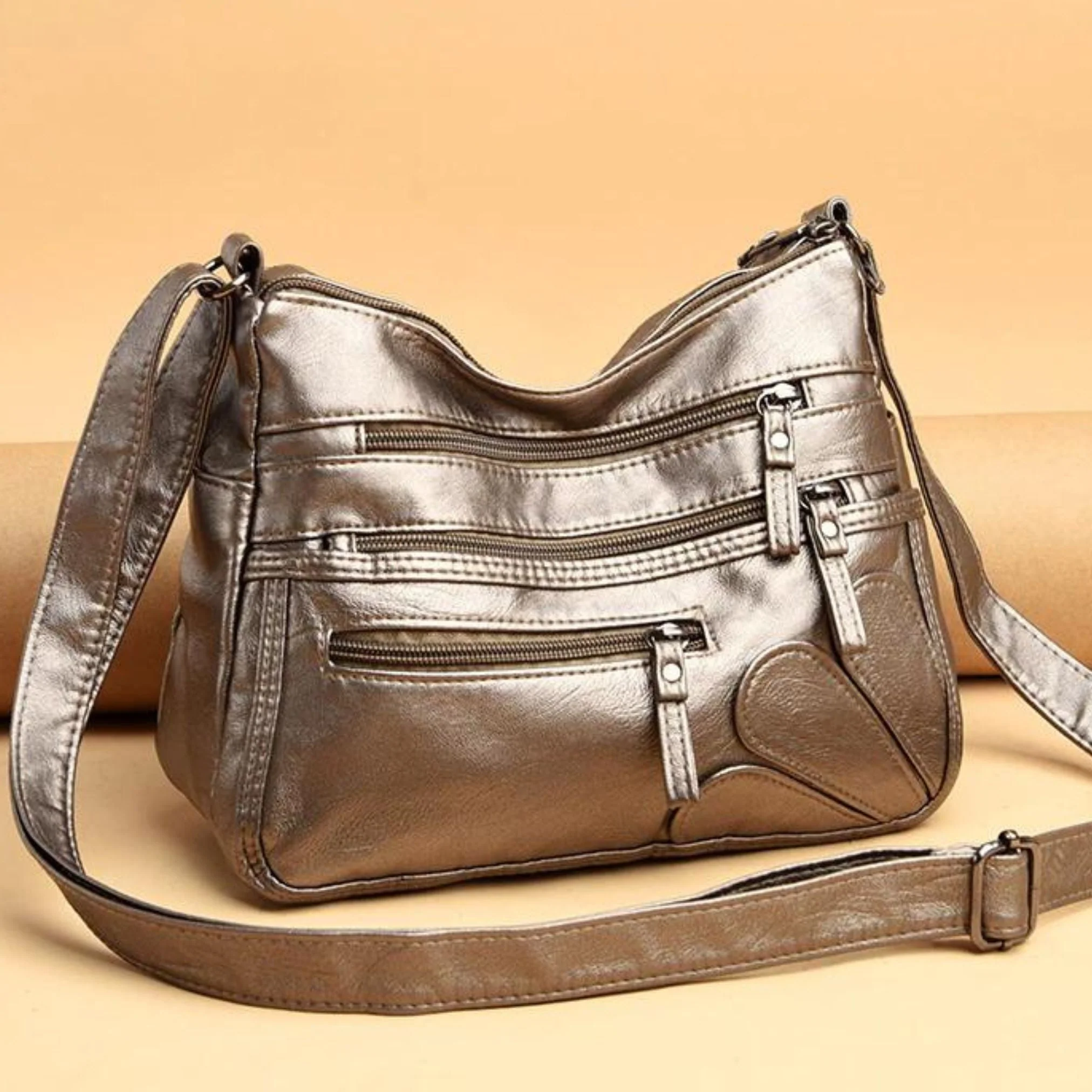 Bolsa Transversal Feminina em Couro - Stephan Ferrera - Image 11