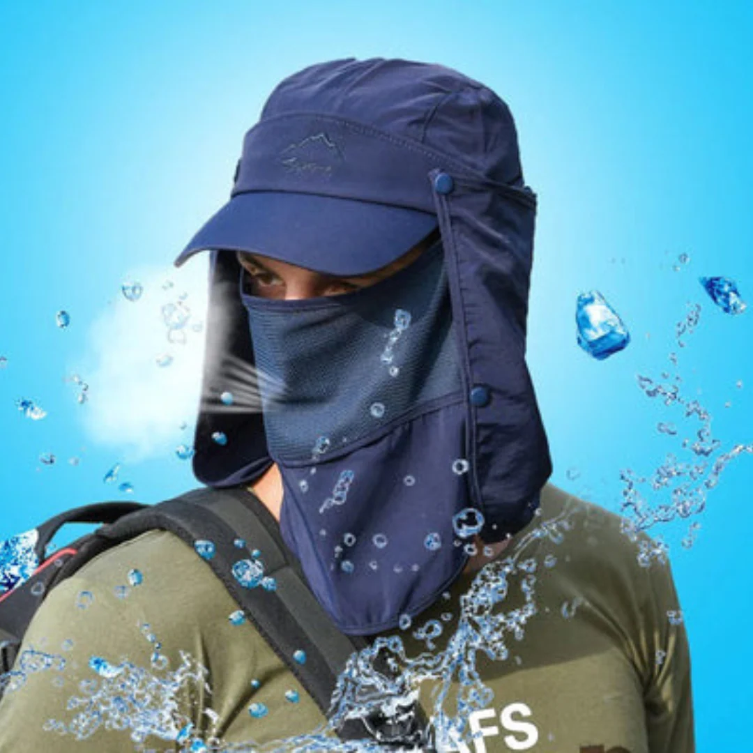 Boné para Pesca com Proteção UV 4 em 1 | Comfort Cap - Image 6