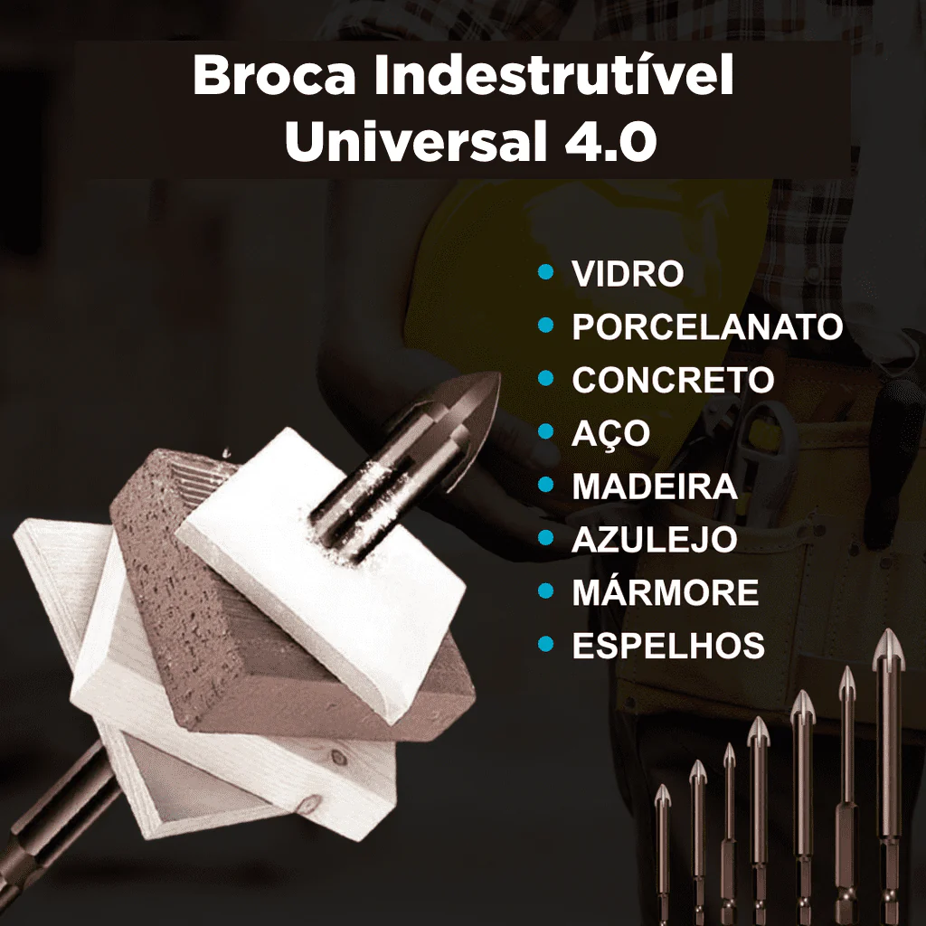 Broca Indestrutível Universal 4.0 | Kit Completo - Image 3