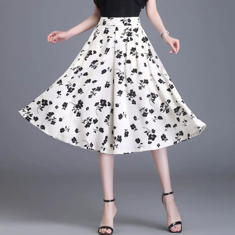 [COMPRE 1 E LEVE 2] Calça-Saia Olivia™ Midi Floral com Cintura Alta / Toque de Feminilidade e Frescor que Valoriza Você em Qualquer Ocasião! - Image 6