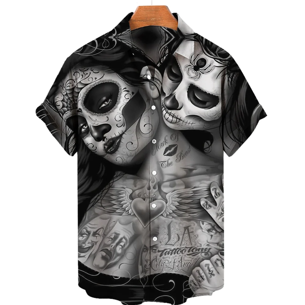 Camisa Caveira Masculina - Image 16