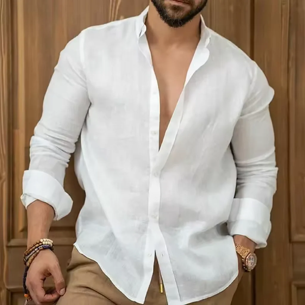 Camisa de Linho Premium Coast - Image 4