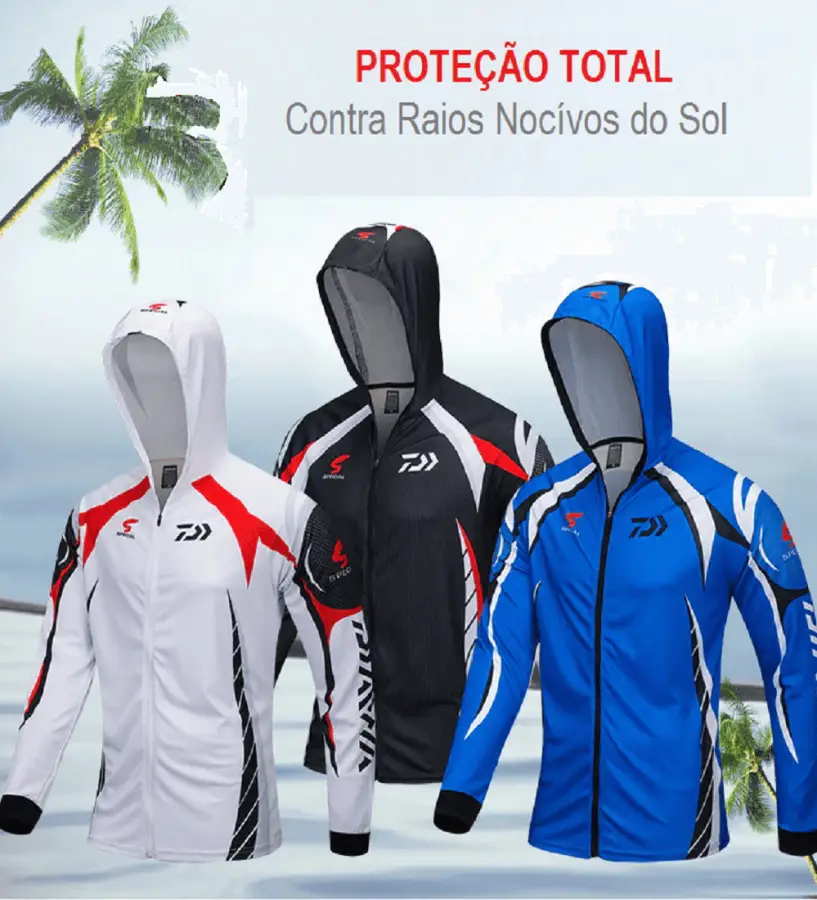 Camisa de Pesca Com Proteção UV e Secagem Rápida - Image 2