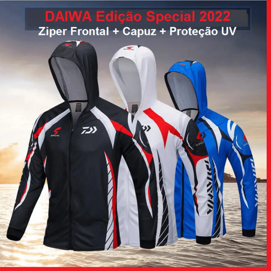 Camisa de Pesca Com Proteção UV e Secagem Rápida - Image 3