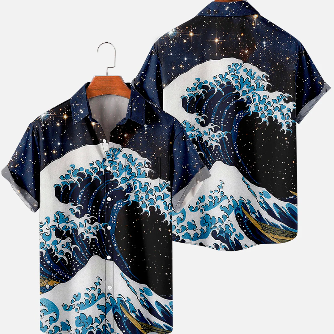 Camisa Masculina Estampada - Image 7