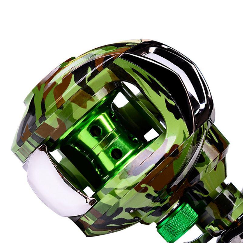 Carretilha de Pesca Pro 18+1 10Kg Drag Camuflada - Image 5