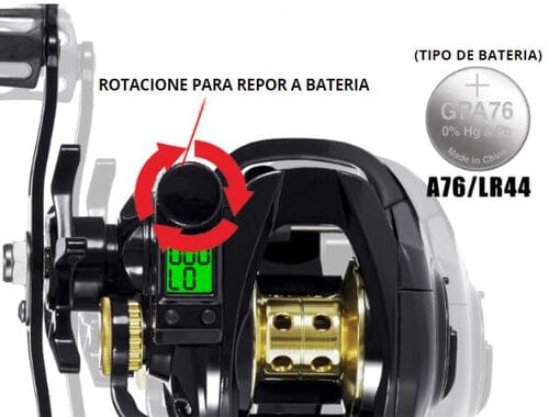 Carretilha Eletrônica 7.2:1 - Inovafish - Image 3