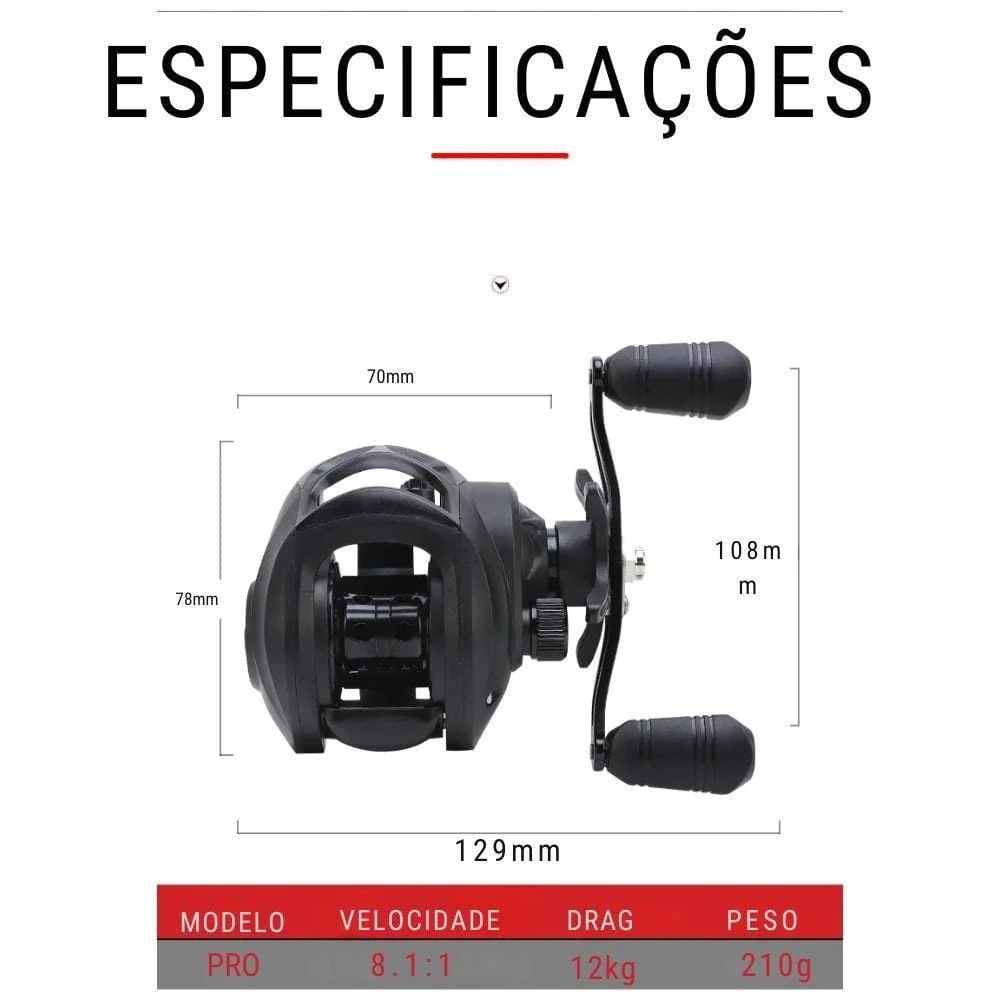 Carretilha Tamba Pro [COMPRE 1 LEVE 2] - Image 3