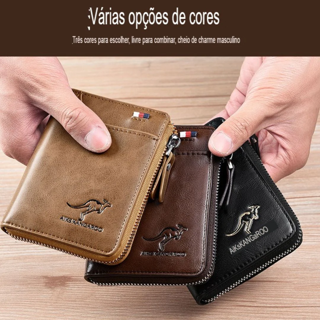Carteira de Couro Masculina - Image 4