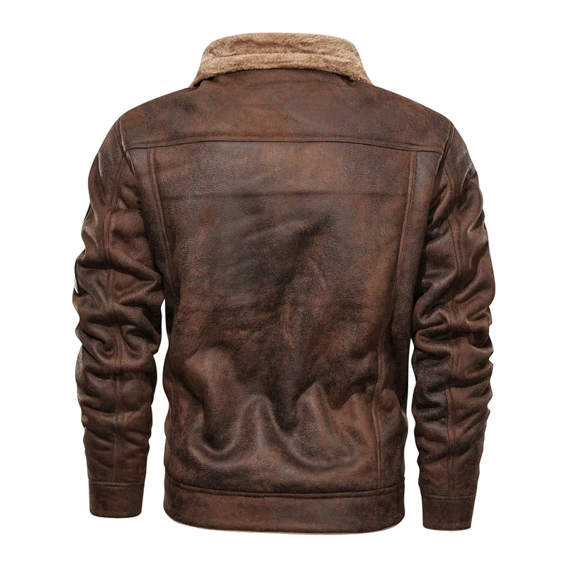 Casaco de Couro Masculino - Image 3