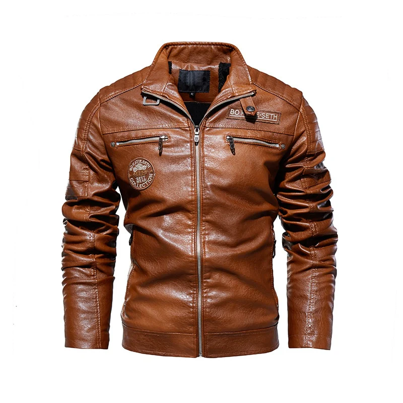 Casaco de Couro Masculino - Image 5
