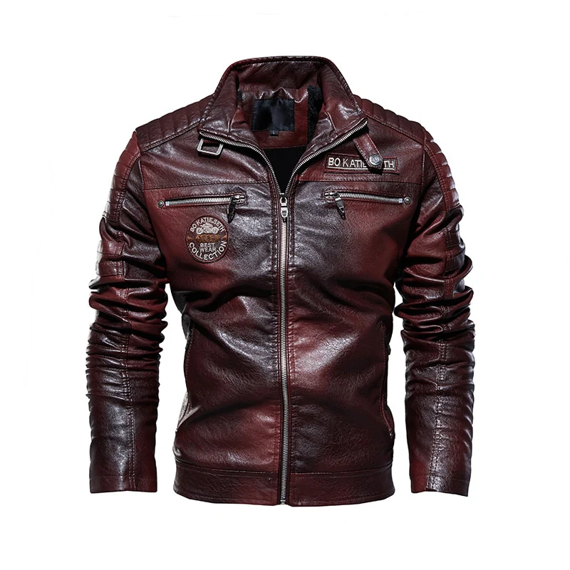 Casaco de Couro Masculino - Image 6