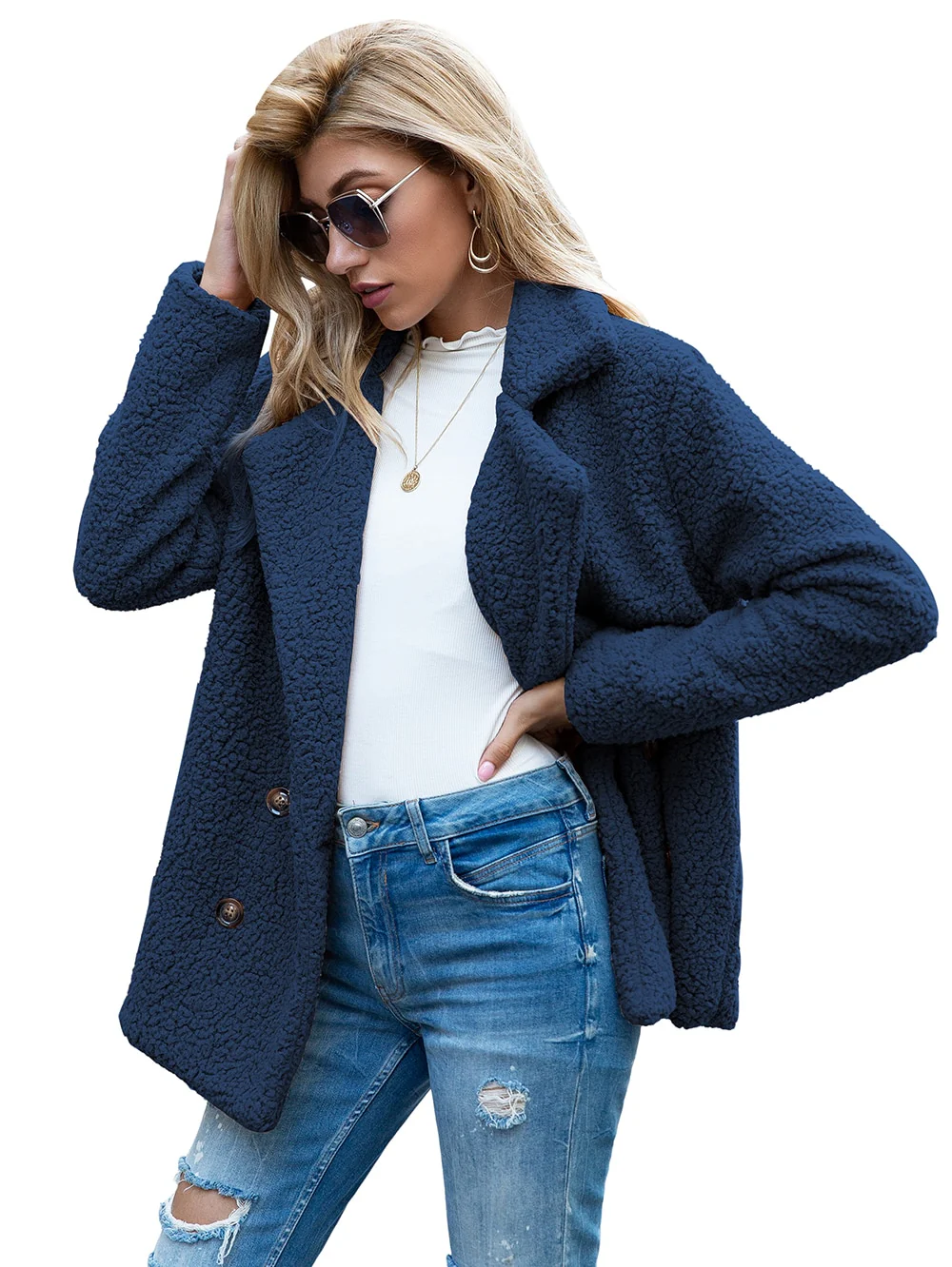 Casaco Sherpa Feminino - Image 9