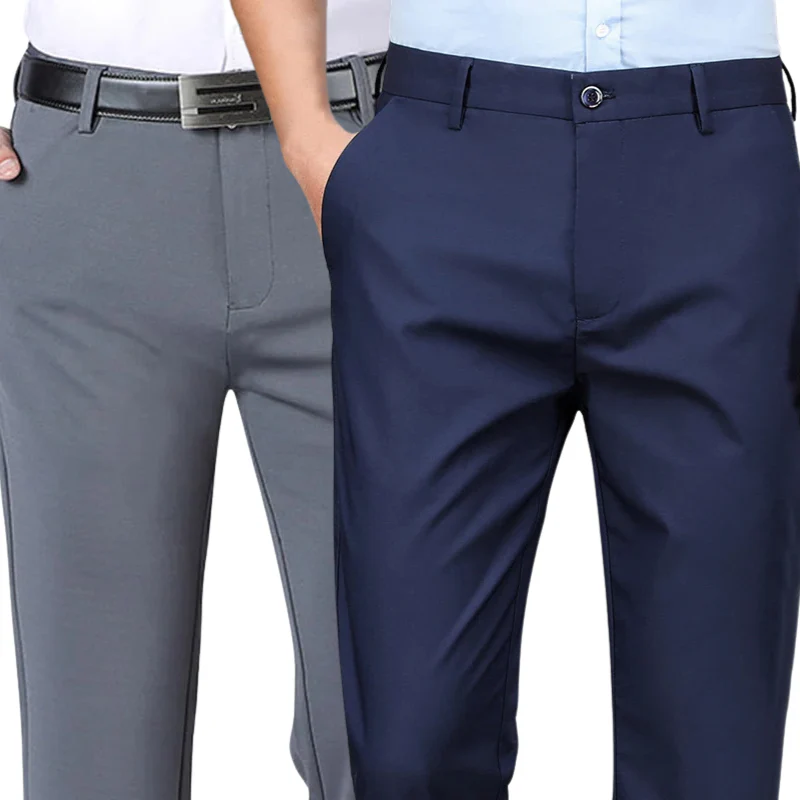 COMPRE 1 E LEVE 2 |  Calça Social Clássica Alfaiataria Gentleman 2024 | Cinto Social Couro - Image 18