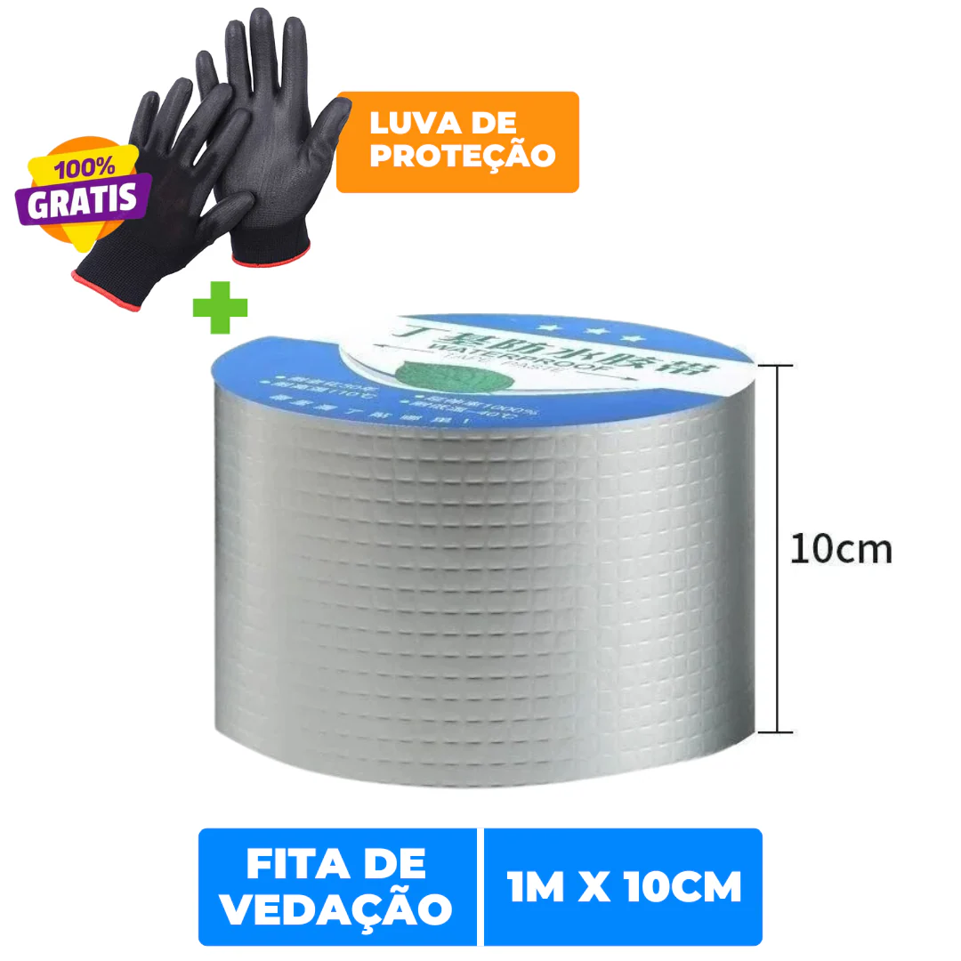 Fita de Vedação Impermeável para Vazamentos e Rachaduras | VedaGrind - Image 11