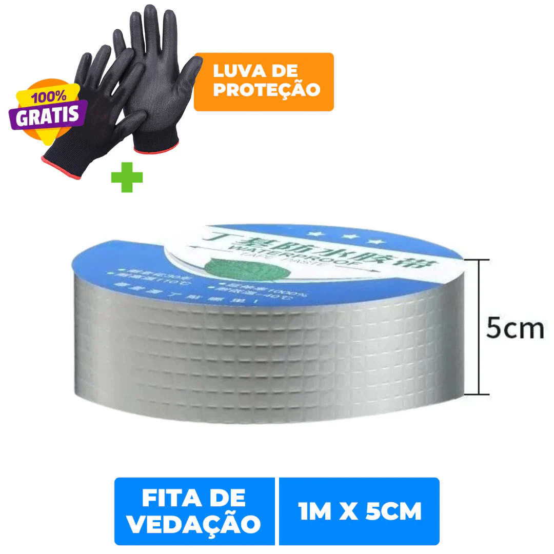 Fita de Vedação Impermeável para Vazamentos e Rachaduras | VedaGrind - Image 13