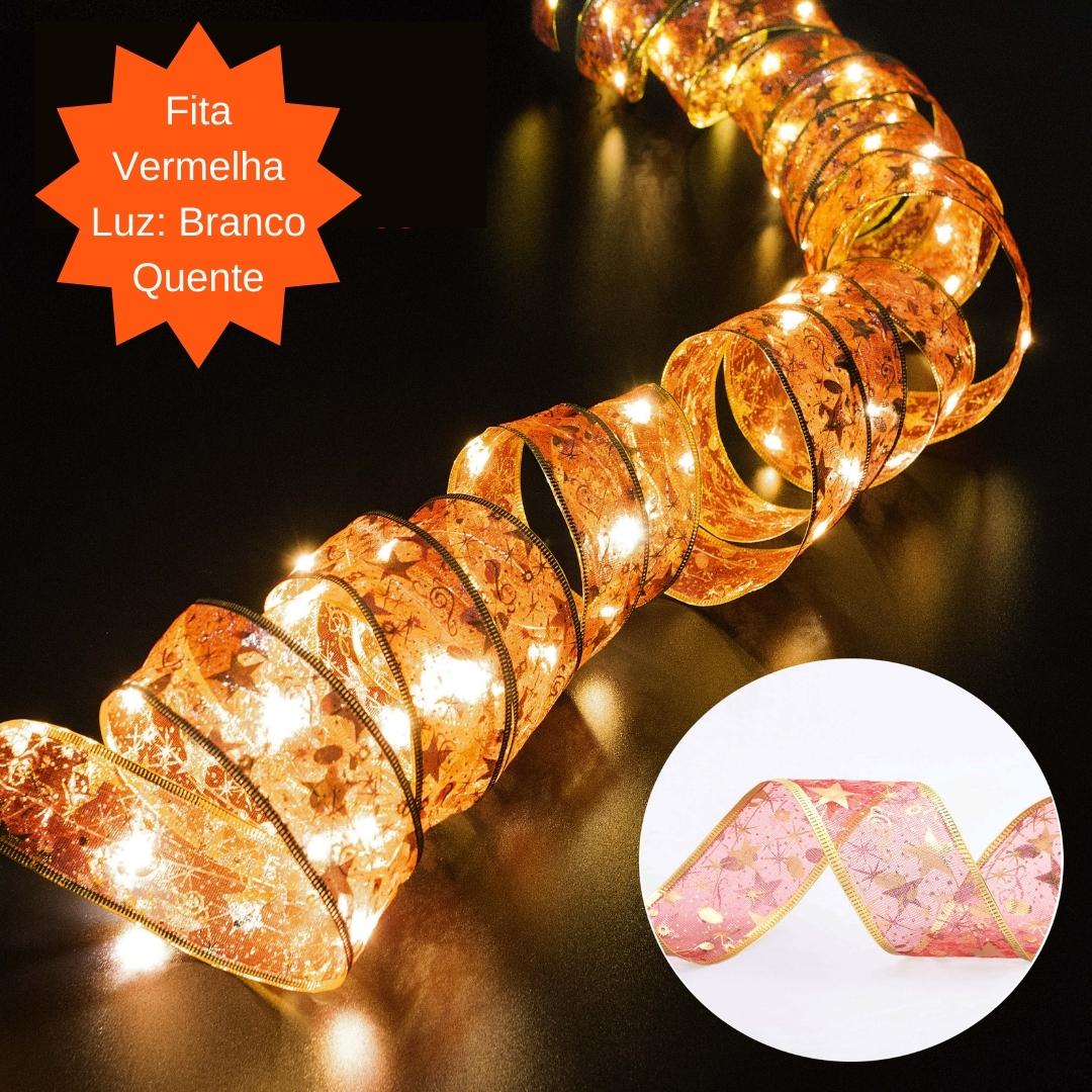 Fita Decorativa Natalina para Árvore de Natal com Iluminação - Image 10