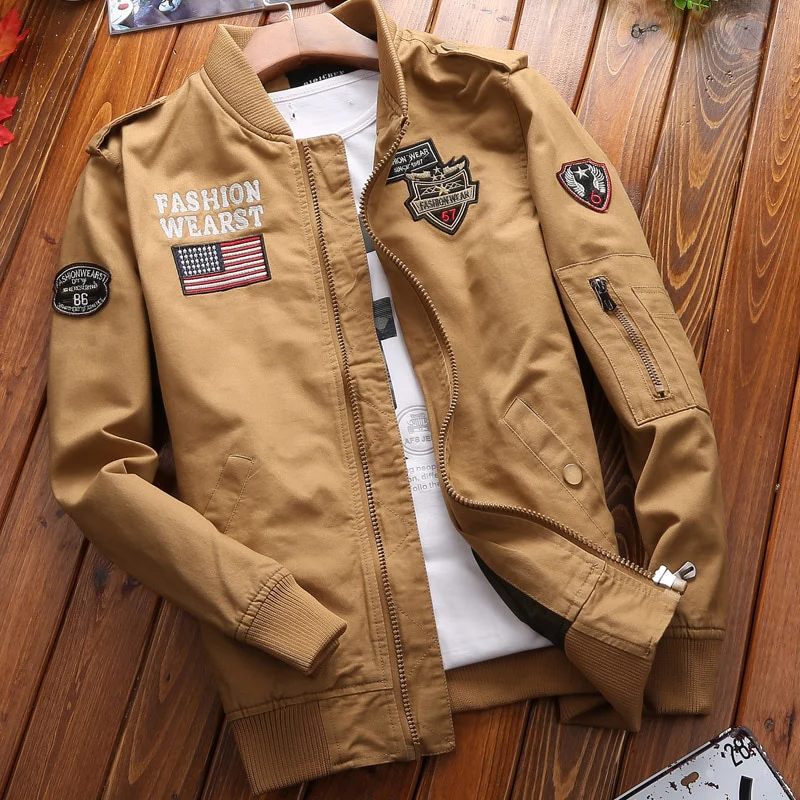 Jaqueta Bomber Masculina American - Image 7