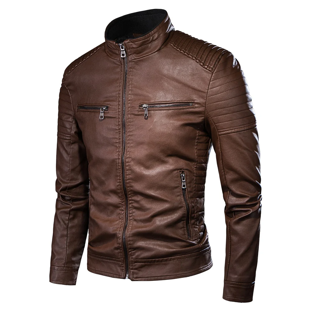 Jaqueta de Couro Masculina Original - Image 3