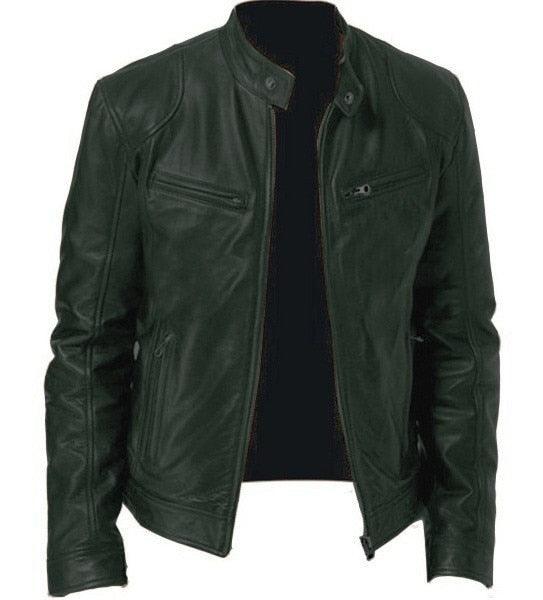Jaqueta Masculina em Couro - Image 6