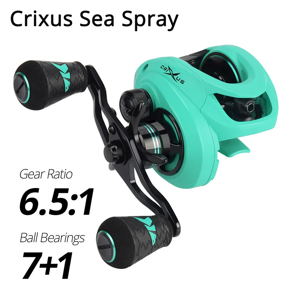 Carretilha KastKing-Crixus - 7 + 1BBs - 8kg Max Drag - 206g - Image 13