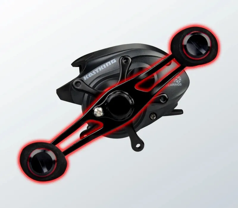 Carretilha Spartacus Plus - 11+1 Rolamentos - 8KG Drag - 6.3:1 - Image 2