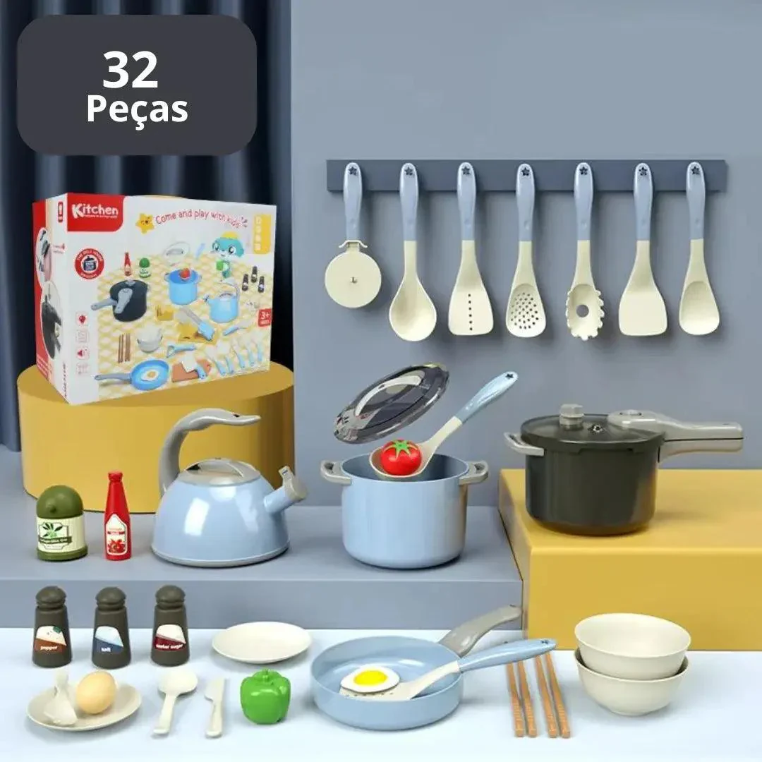 Kit 32 Peças Cozinha Infantil - Image 2