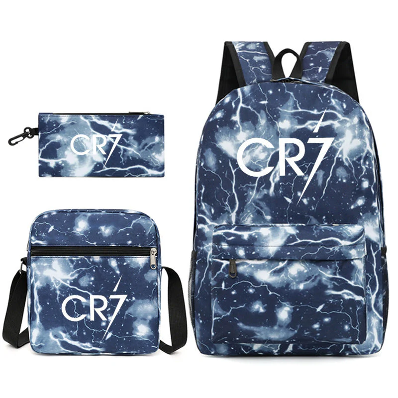 Mochila + Estojo + Lancheira Cristiano Ronaldo - Image 2