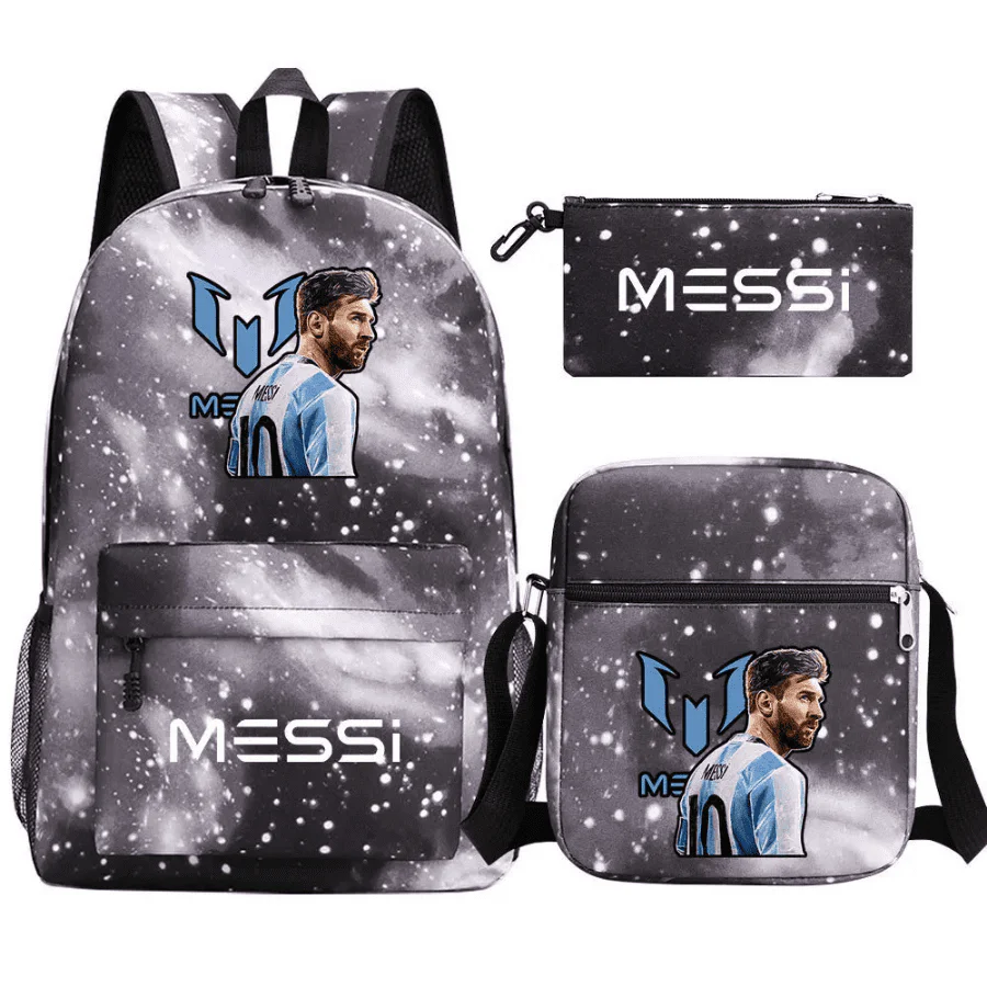 Kit Mochila Escolar Messi - Image 2