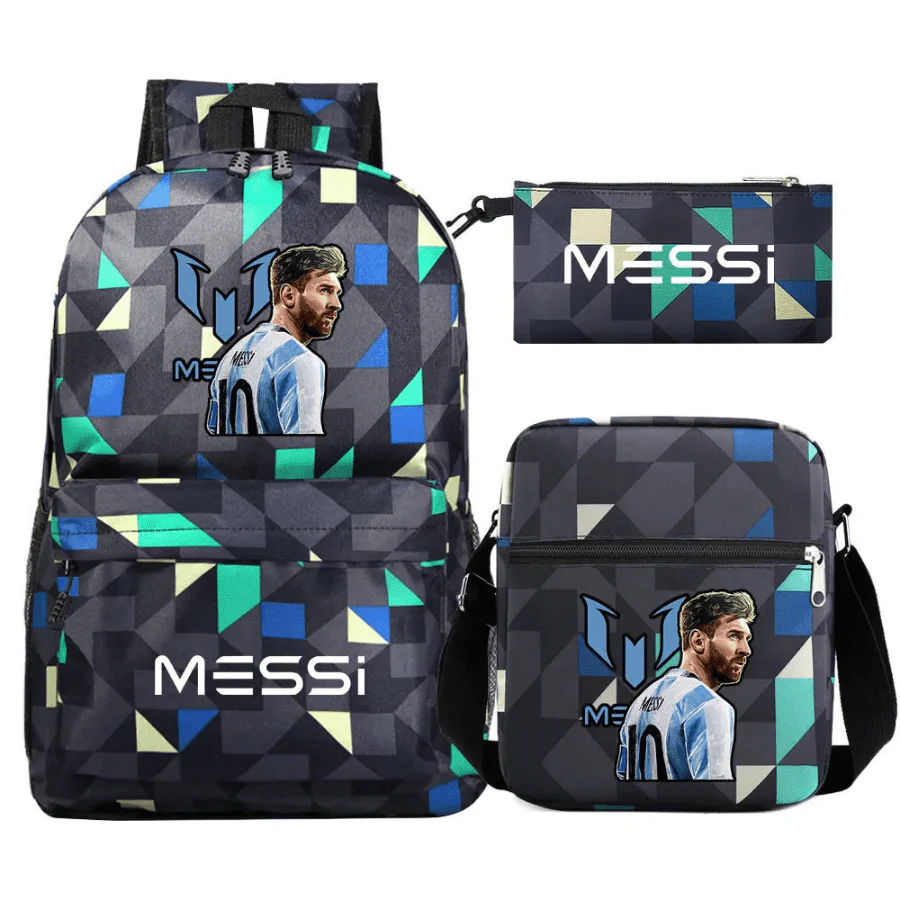 Kit Mochila Escolar Messi - Image 4
