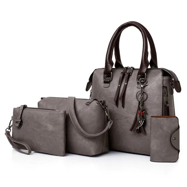 Kit Premium em Couro Nobre - Bolsa + Carteira + Carteira de Mão + Necessaire de Brinde - Image 13