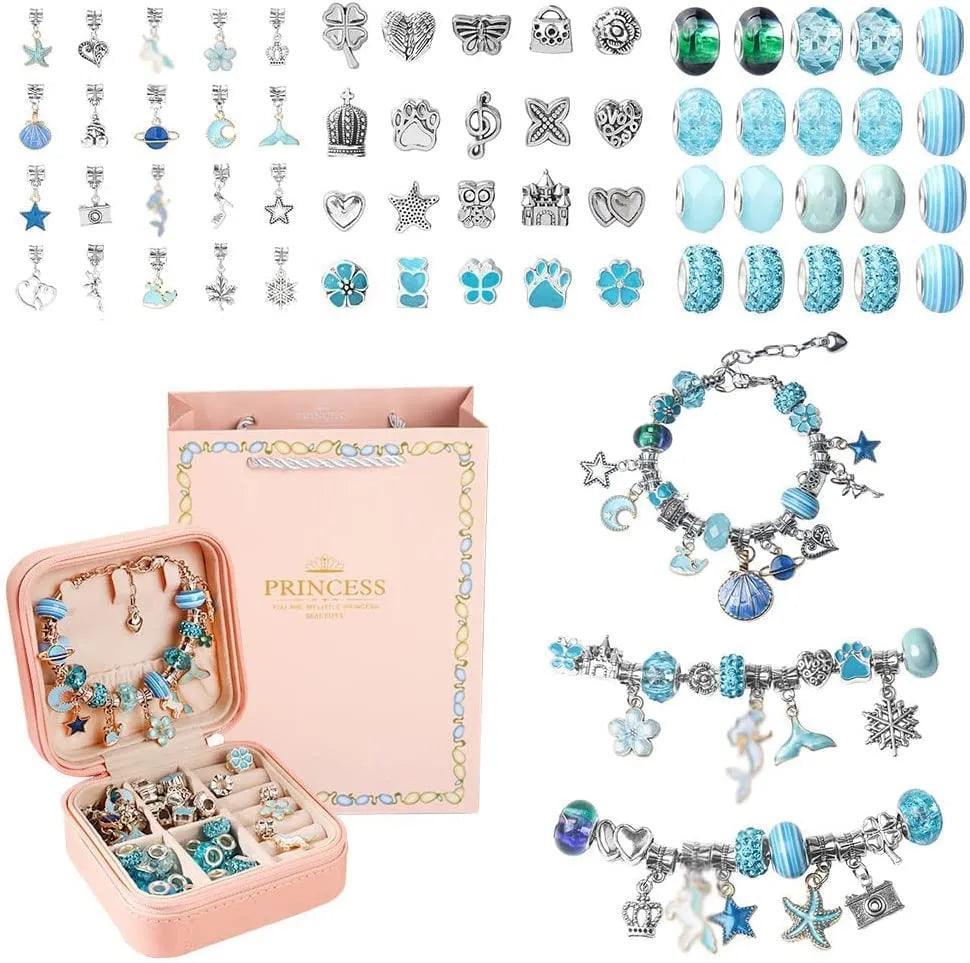 Kit Pulseiras e Berloques Infantil - 66 Peças - Image 3