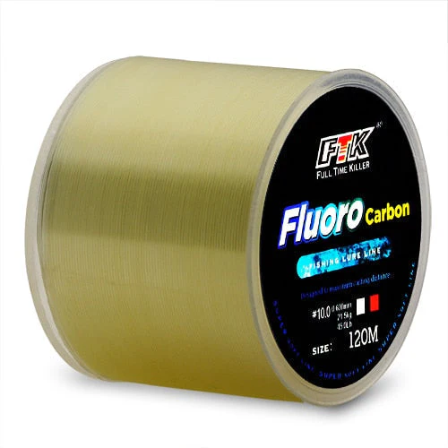Linha de Pesca Monofilamento FTK Invisível Fluorcarbono 120m - Image 3