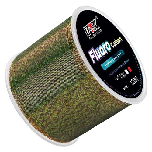 Linha de Pesca Monofilamento FTK Invisível Fluorcarbono 120m - Image 5