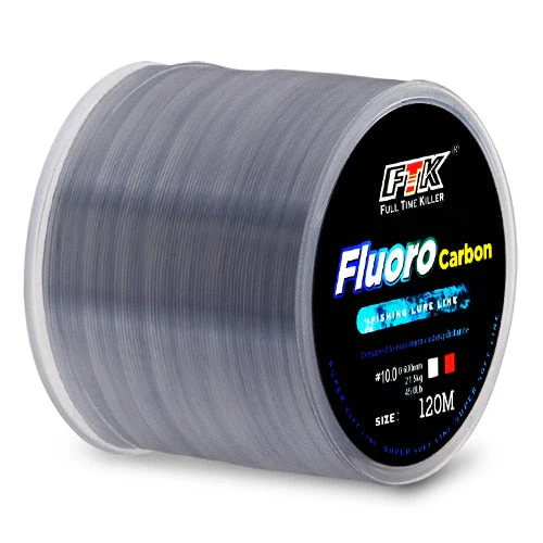 Linha de Pesca Monofilamento FTK Invisível Fluorcarbono 120m - Image 7