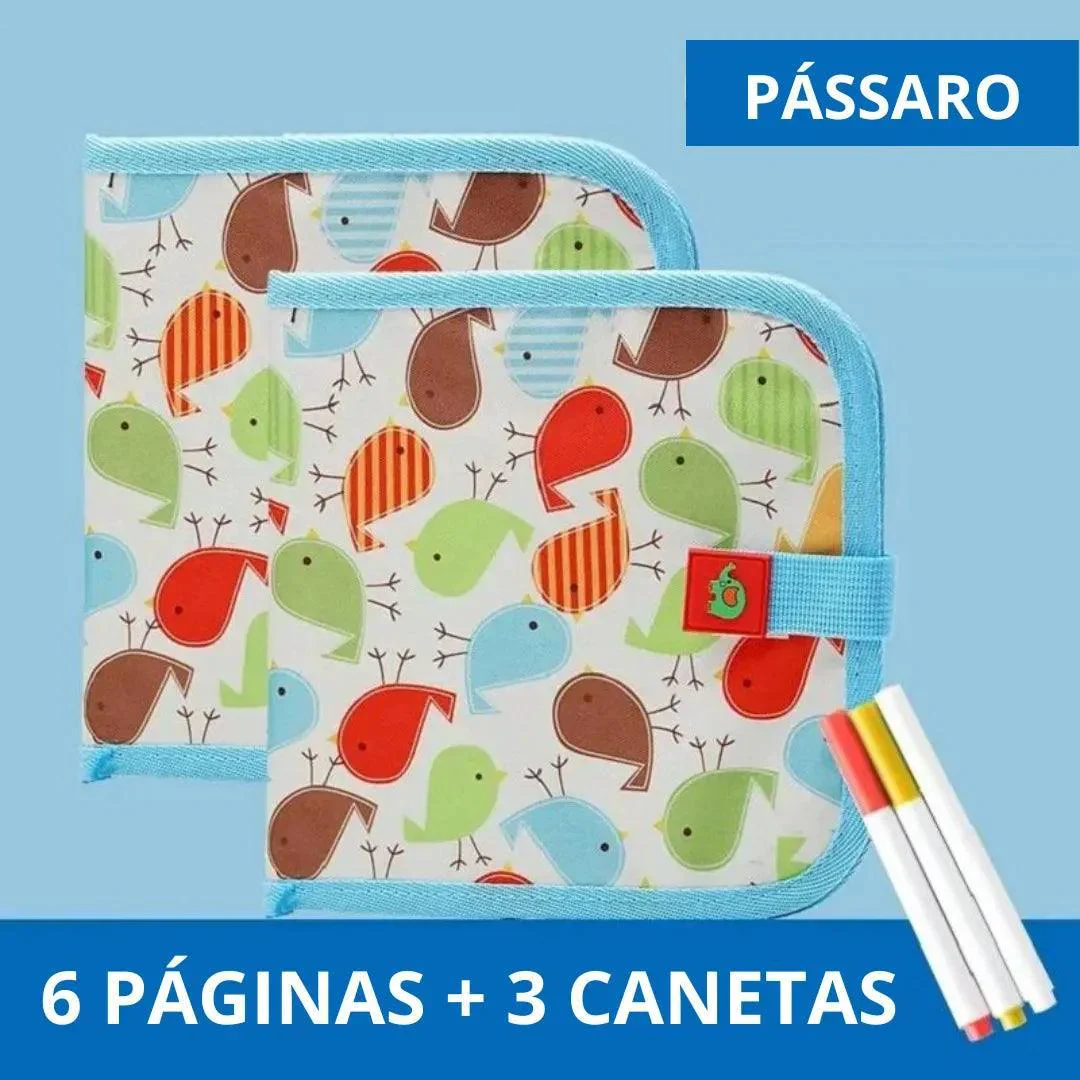 Livro de Desenho Infantil - Reutilizável - Image 2
