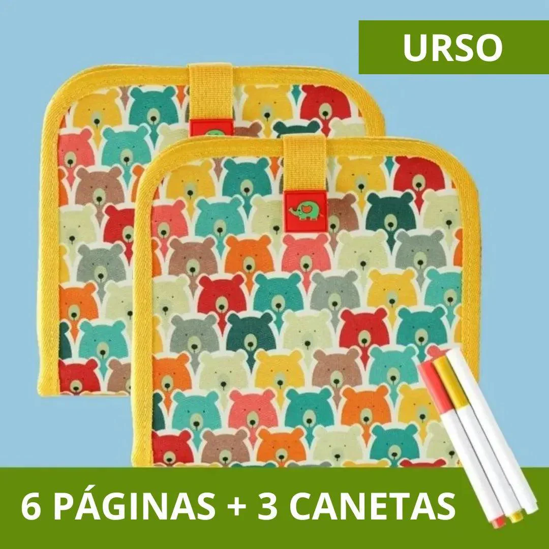 Livro de Desenho Infantil - Reutilizável - Image 5