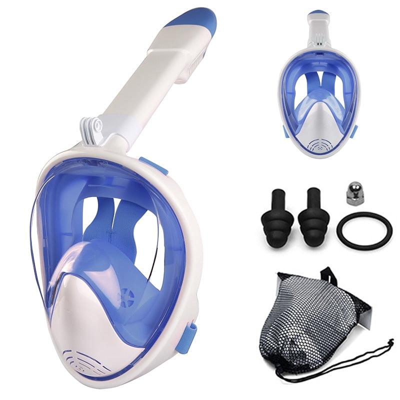 Máscara de Mergulho Snorkel com Suporte para Câmera GoPro - Image 5