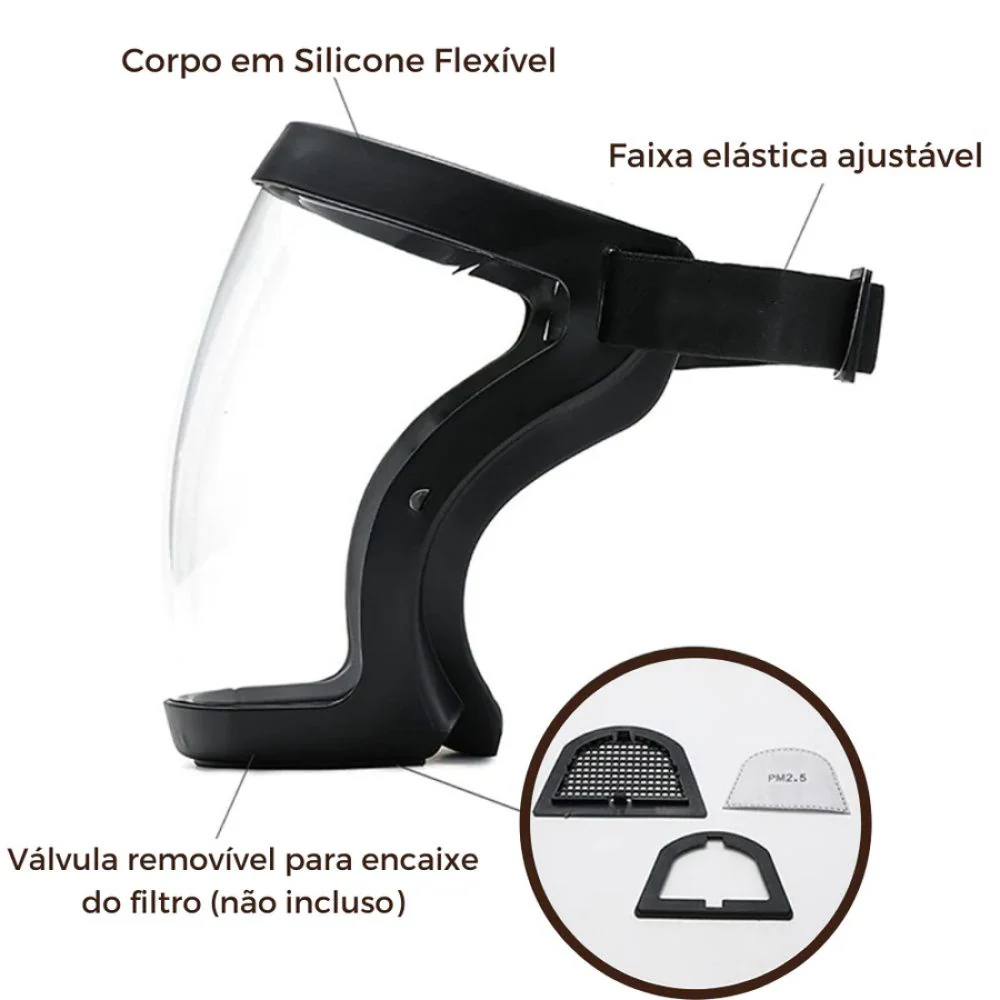 Máscara De Proteção Facial Facemask - Image 3