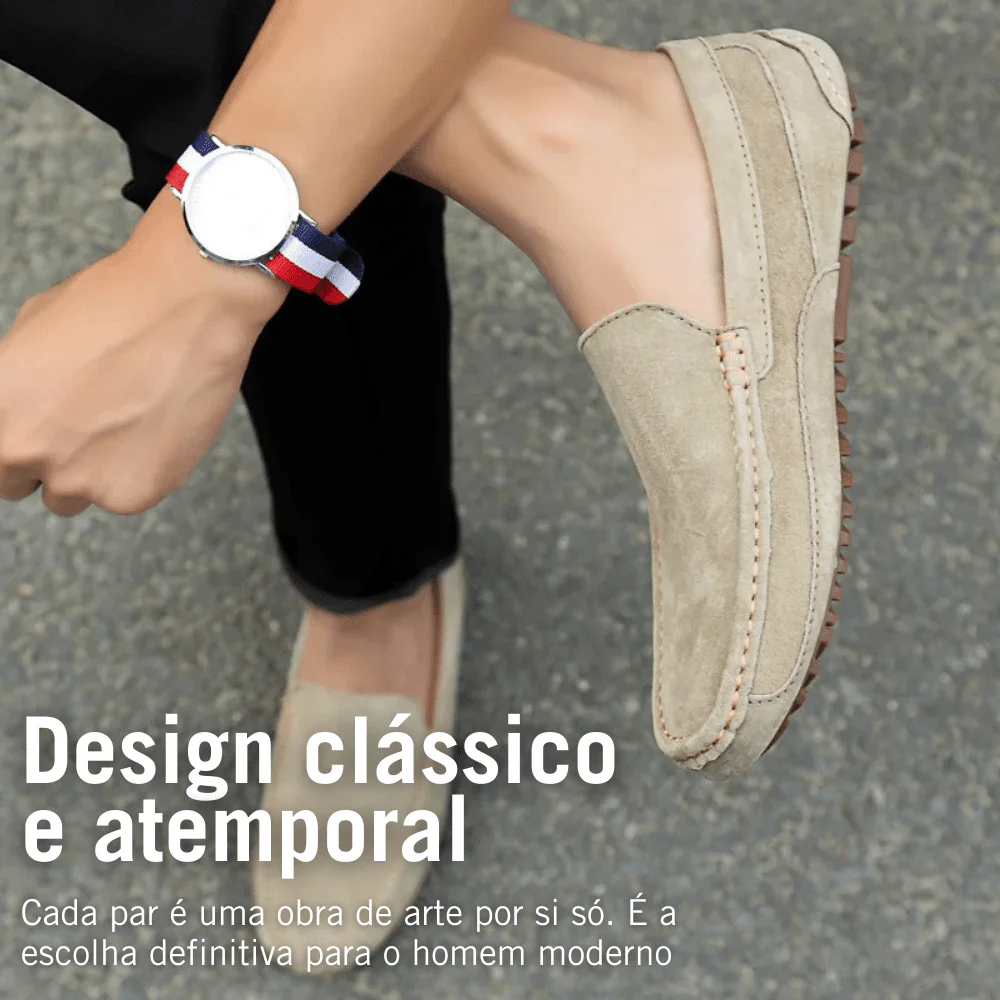Mocassim Masculino de Couro Sweden - Image 5