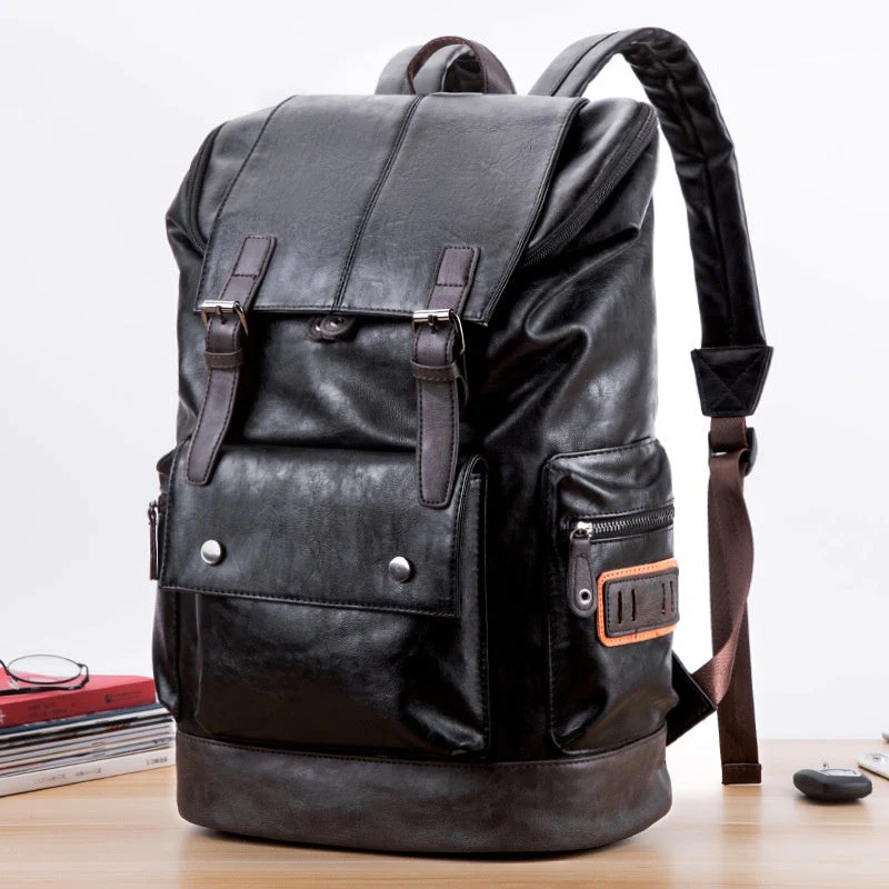 Mochila de Couro Masculino RĂșstica - Image 4