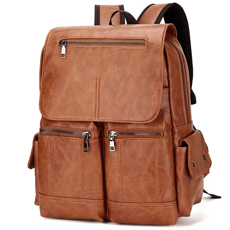 Mochila de Couro Vintage - Image 7