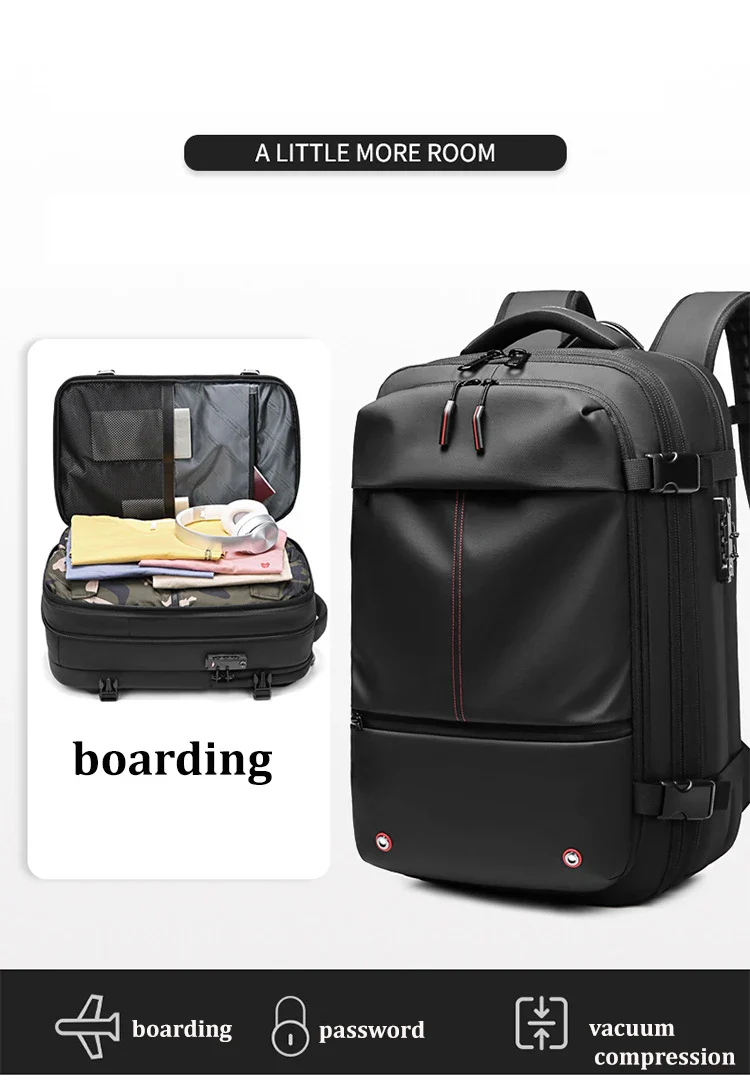 Mochila De Viagem Smart | AirCompress - Image 10
