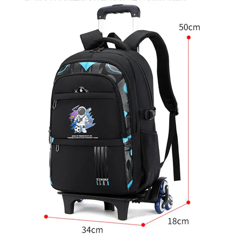 Mochila Escolar Astronauta com Rodas - Image 8